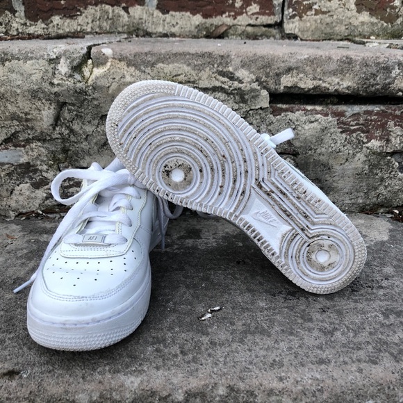 White Air Force 1s - Picture 3 of 4